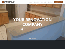 Tablet Screenshot of corppremium.com